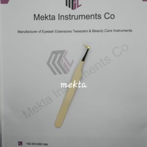 Premium Stainless Steel Eyelash Tweezers