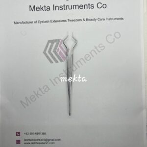 anti-static eyelash tweezers for professional use